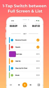 Exercise Timer - Tabata & HIIT screenshot 3