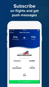 Tampa Airport, TPA Flight info screenshot 2