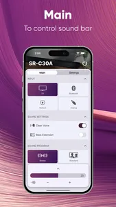 Sound Bar Remote screenshot 0