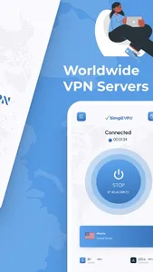 SimpliVPN - Unlimited Fast VPN screenshot 2