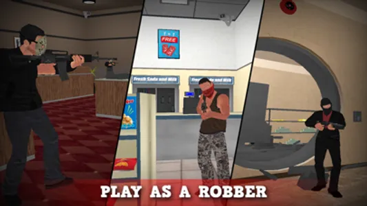 Justice Rivals 3 Cops&Robbers screenshot 1