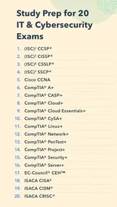 IT & Cybersecurity Pocket Prep screenshot 1