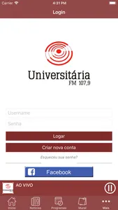 Rádio Universitária FM 107,9 screenshot 3