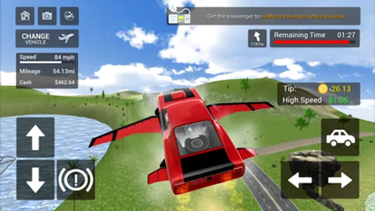 Flying Car Transport Simulator screenshot 1