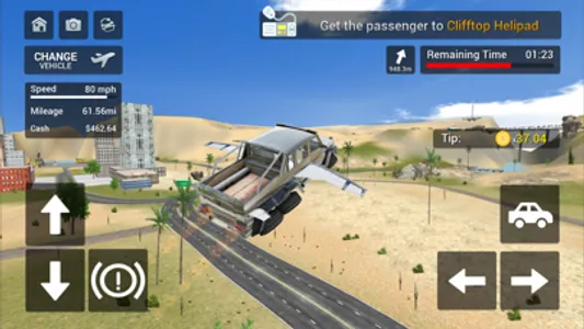 Flying Car Transport Simulator screenshot 4