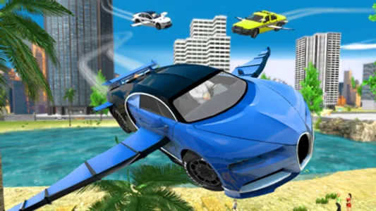 Flying Car Transport Simulator screenshot 7