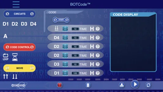 Snap Circuits® Coding screenshot 1