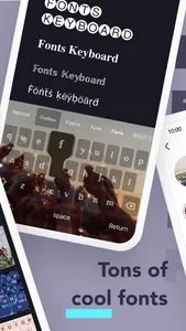 Fonts - Keyboardskins & emoji screenshot 1