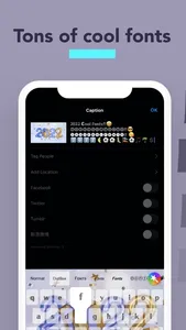 Fonts - Keyboardskins & emoji screenshot 6