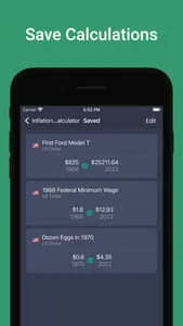 Inflation Calculator & Data screenshot 3