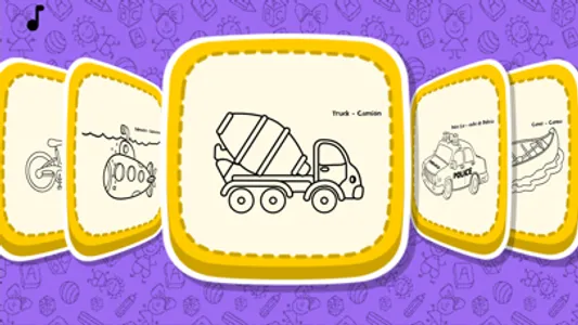 Vehicle Coloring Book for Kids screenshot 0