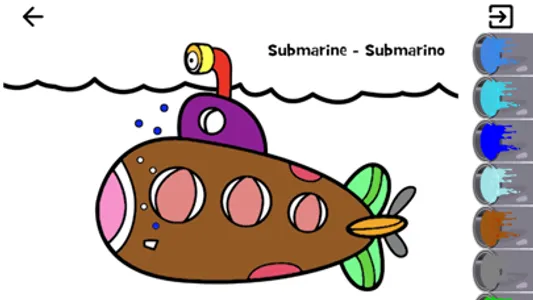 Vehicle Coloring Book for Kids screenshot 1