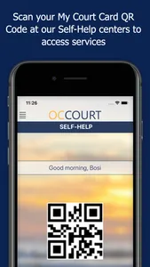 OC Courts Mobile screenshot 1