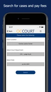 OC Courts Mobile screenshot 5