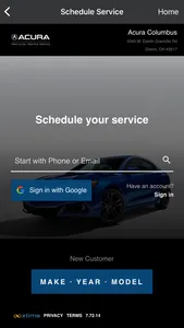 Acura Columbus Dealer screenshot 1