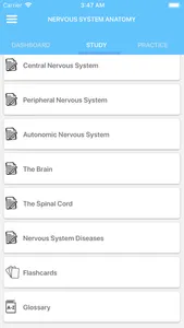 Learn Nervous System screenshot 2