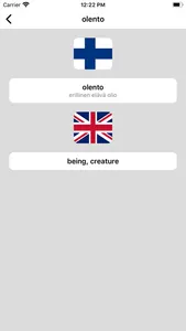 Finnish-English Dictionary screenshot 1