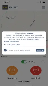 Magen Panic App screenshot 1