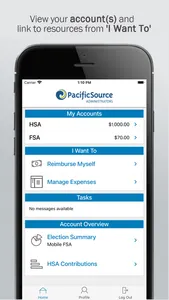 myPacificSource Admin (PSA) screenshot 0