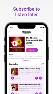 Broadway Podcast Network screenshot 3