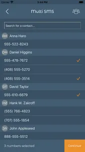 Multi SMS - Send Group SMS screenshot 2