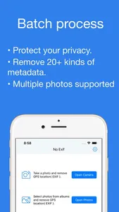 NoExif • Photo exif remover screenshot 1