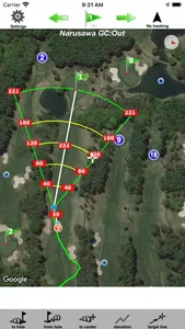 Golf Shot Navi Lite screenshot 1