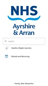 NHS Ayrshire & Arran screenshot 0