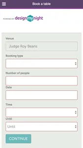 Judge Roy Beans Loyalty App screenshot 2