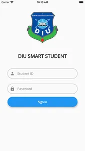 DIU Smart Student App screenshot 0