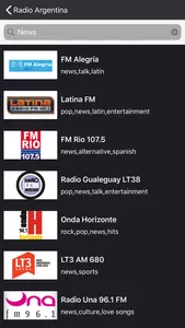 Radio Argentina - News & Music screenshot 3