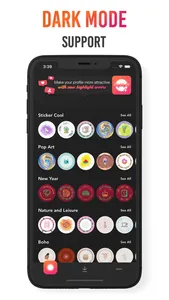 Highlight Cover Maker + Icons screenshot 4