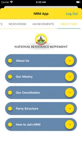 NRM App screenshot 2