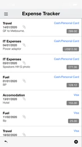 Axsapt Expense Tracker screenshot 1