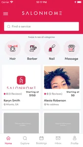 SalonHome – Salon Booking screenshot 7