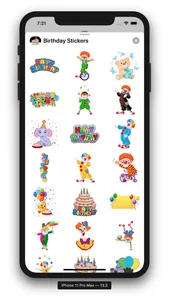 Birthday Emoji Sticker screenshot 6