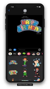 Birthday Emoji Sticker screenshot 9