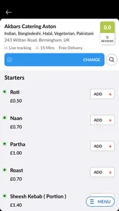 Akbars Catering screenshot 3