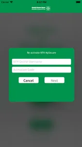 KFH MySecure screenshot 1