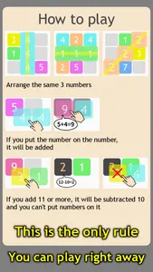 Number Tic-Tac-Toe IQ Puzzle screenshot 1