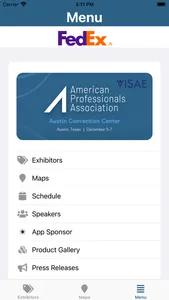 APA National Conference screenshot 1