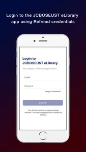 JCBOSEUST eLibrary screenshot 0