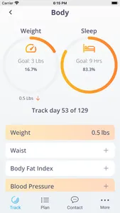 MOBO Health Tracker screenshot 2