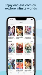 Manga Reader -  Webtoon&Comics screenshot 0