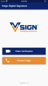 VSign Verify screenshot 1