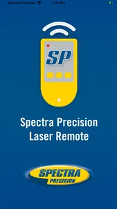 Spectra Precision Laser Remote screenshot 0