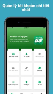 Naptien5s - Nạp tiền 5s screenshot 1