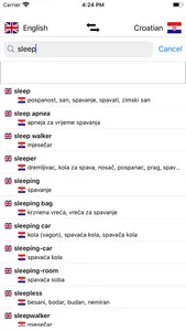 Croatian-English Dictionary screenshot 2