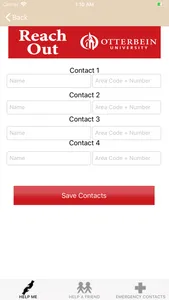 Otterbein Cardinals Reach Out screenshot 3