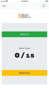 BarBoss Patron Counter screenshot 1